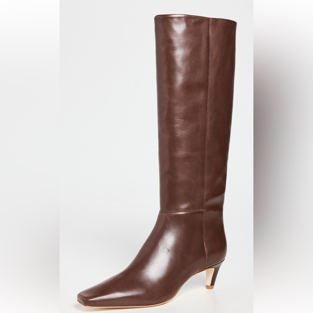 Reformation Remy Boot in Chestnut